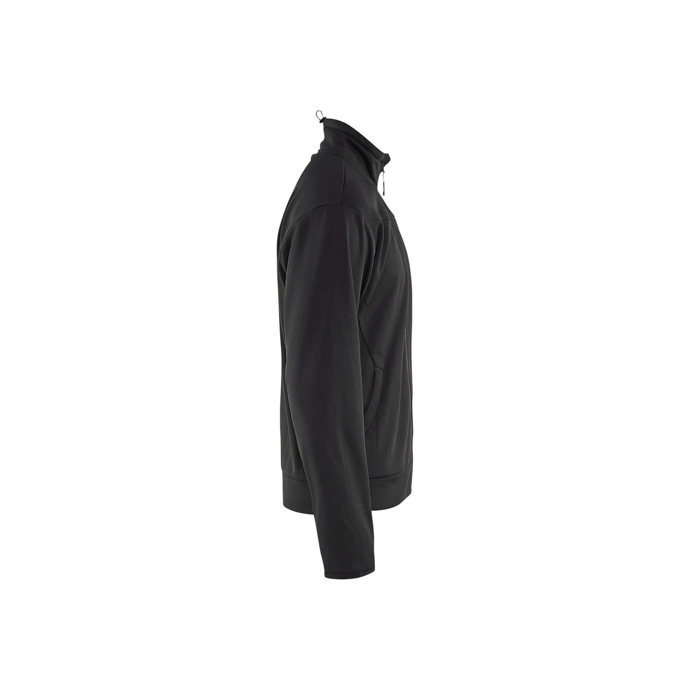 Blaklader 33622526 Sweatshirt Full Zip Black/Dark Grey Right #colour_black-dark-grey