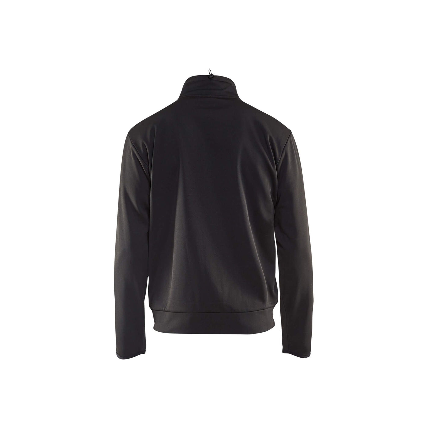 Blaklader 33622526 Sweatshirt Full Zip Black/Dark Grey Rear #colour_black-dark-grey