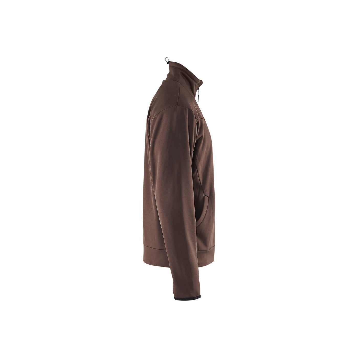 Blaklader 33622526 Sweatshirt Full Zip Brown/Black Right #colour_brown-black