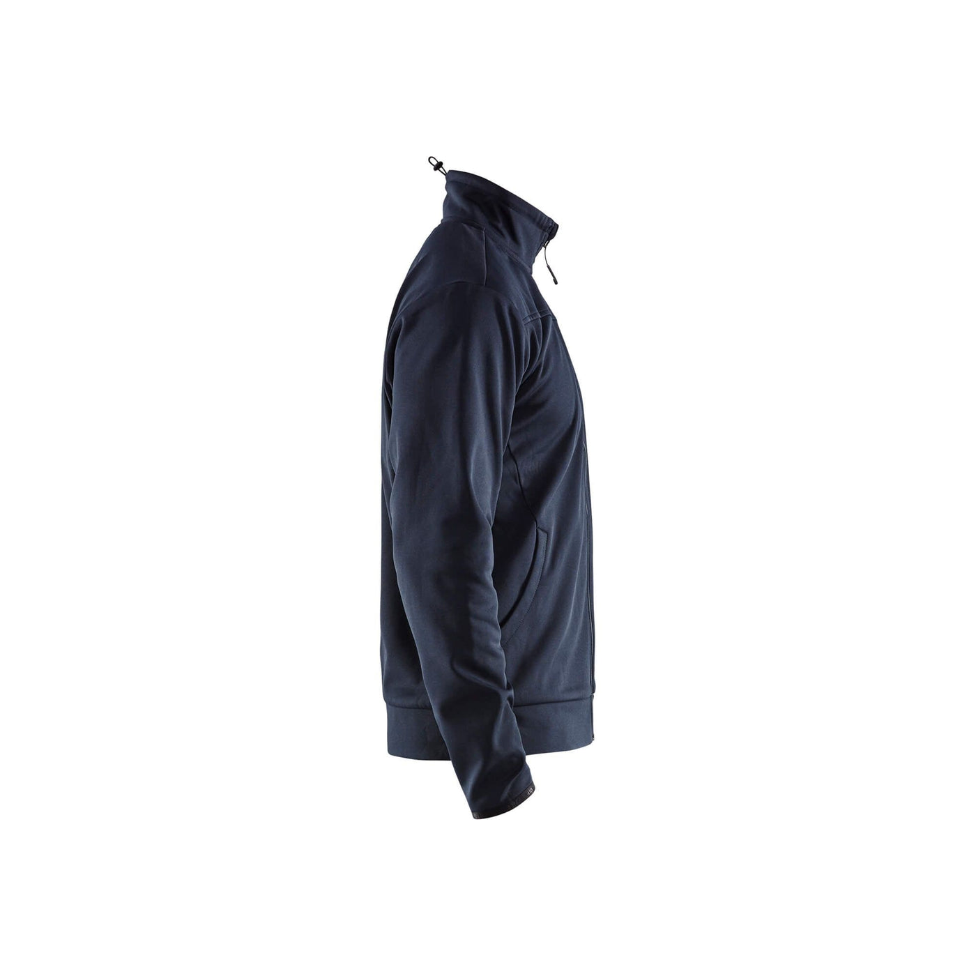Blaklader 33622526 Sweatshirt Full Zip Dark Navy Blue/Black Right #colour_navy-blue-black