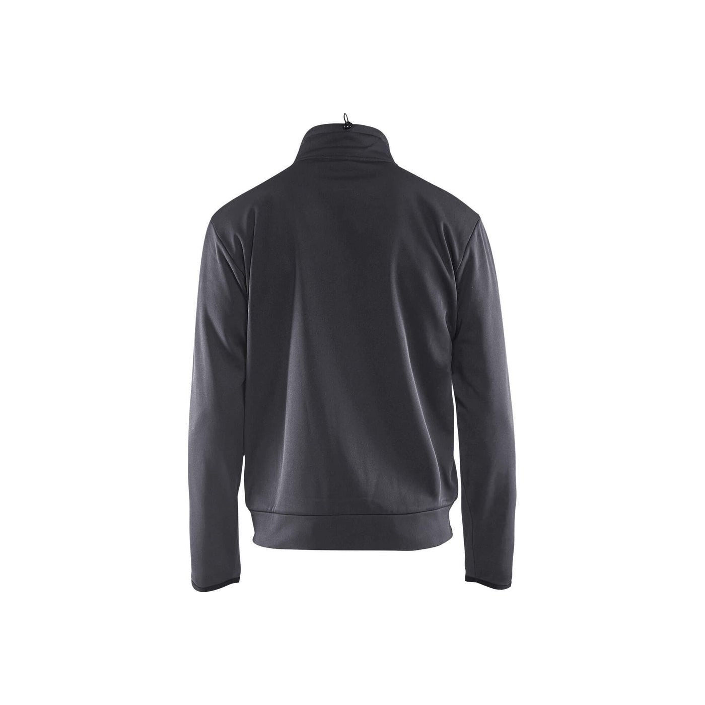 Blaklader 33622526 Sweatshirt Full Zip Mid Grey/Black Rear #colour_mid-grey-black