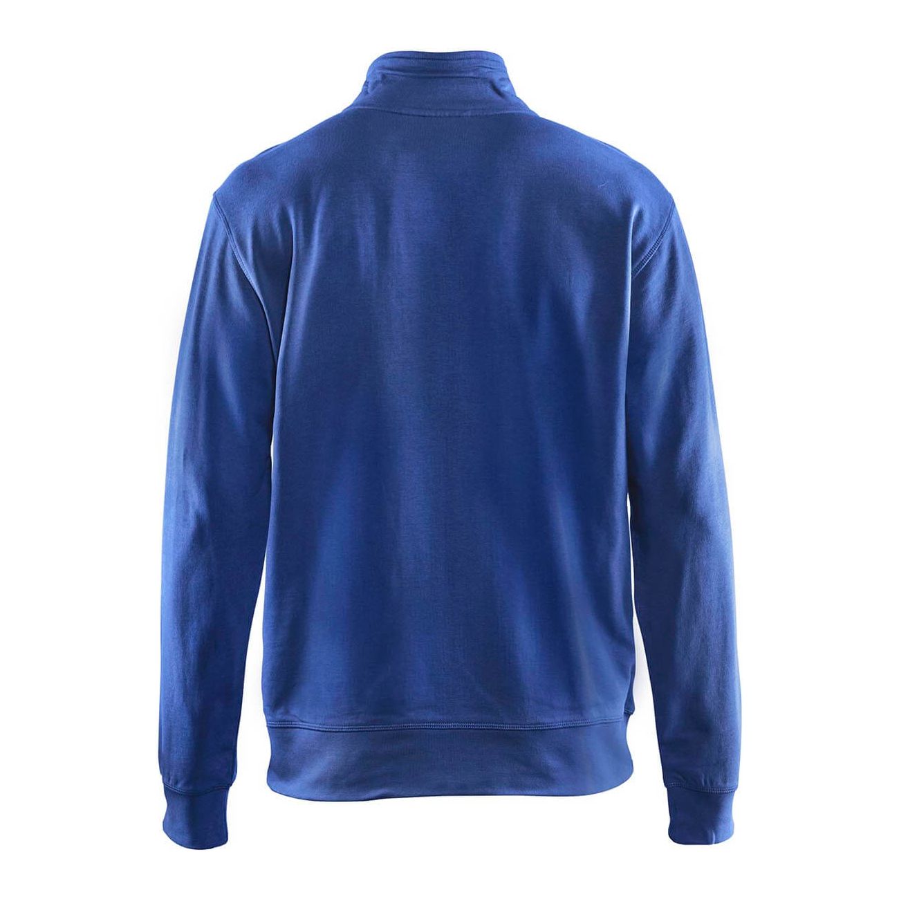 Blaklader 33711158 Sweatshirt Full Zip Cornflower Blue Rear #colour_cornflower-blue