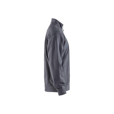 Blaklader 33711158 Sweatshirt Full Zip Grey Right #colour_grey