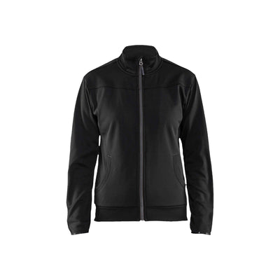 Blaklader 33942526 Sweatshirt Full Zip Black/Dark Grey Main #colour_black-dark-grey