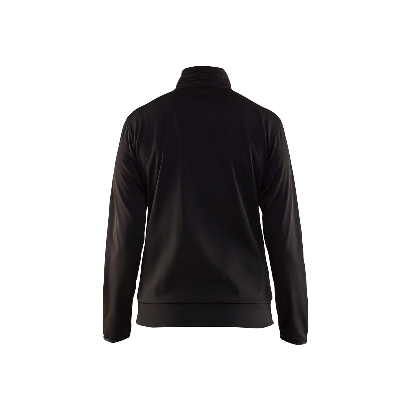 Blaklader 33942526 Sweatshirt Full Zip Black/Dark Grey Rear #colour_black-dark-grey