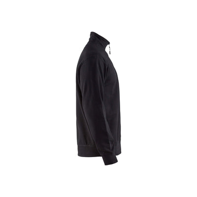 Blaklader 33691158 Sweatshirt Half Zip Black Right #colour_black