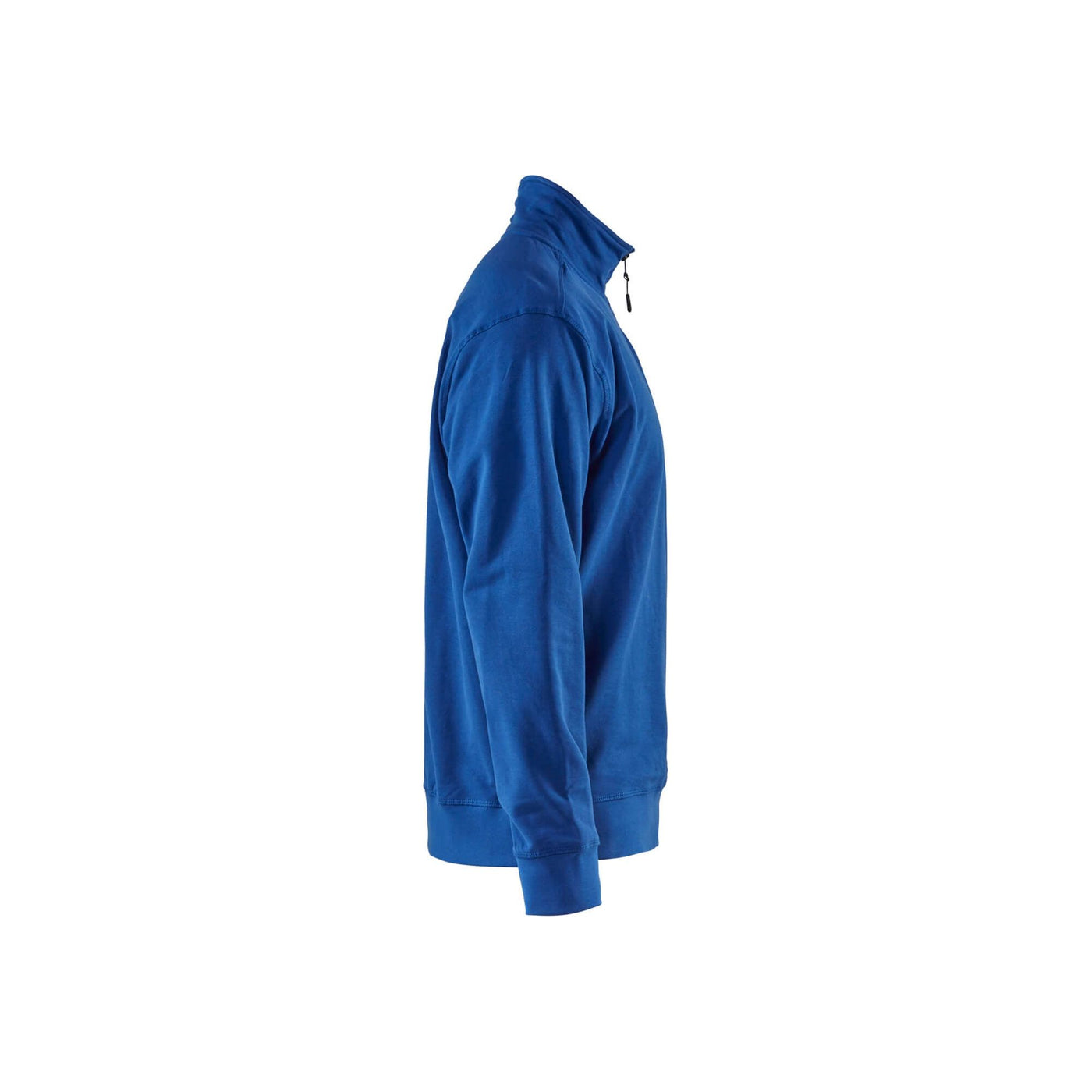 Blaklader 33691158 Sweatshirt Half Zip Cornflower Blue Right #colour_cornflower-blue