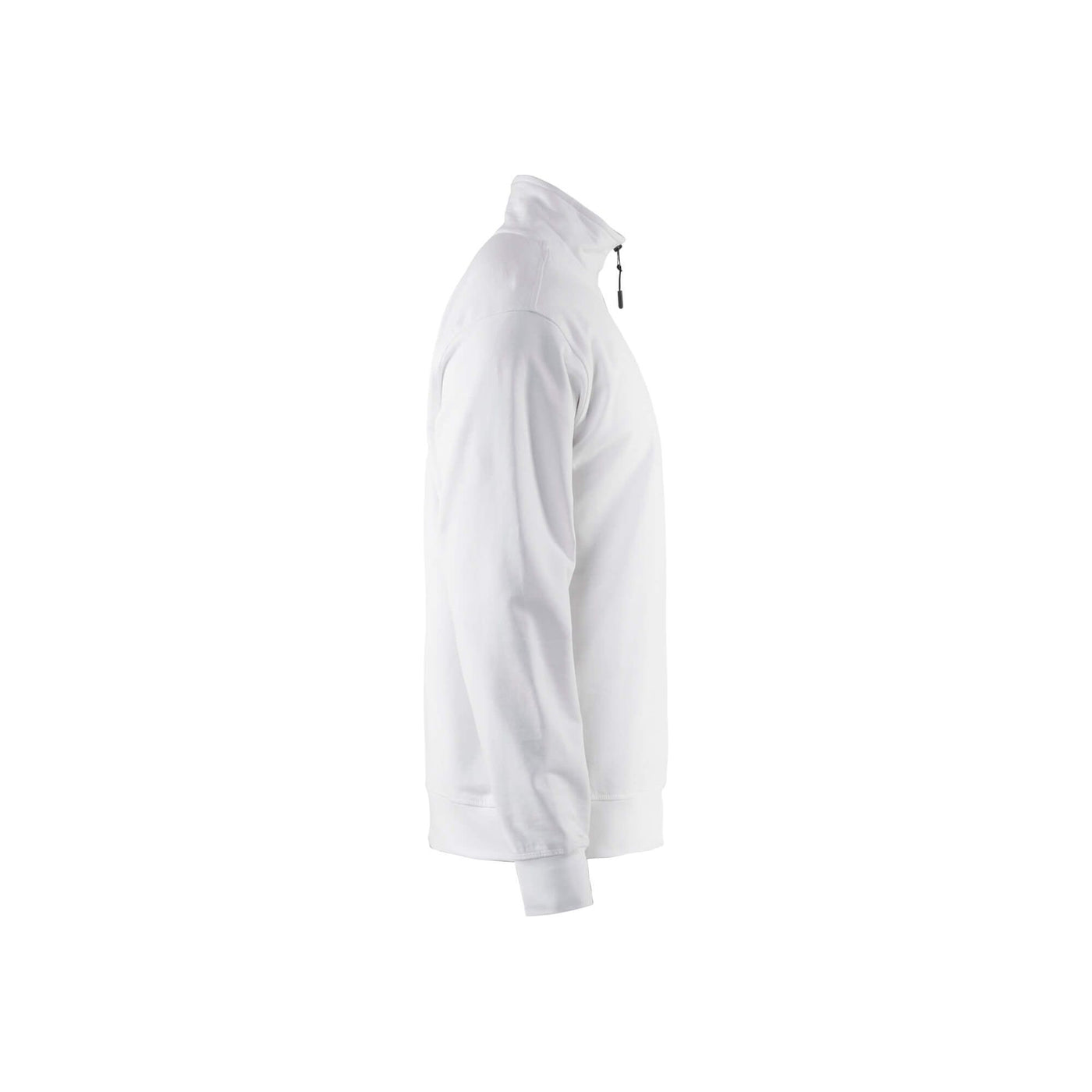 Blaklader 33691158 Sweatshirt Half Zip White Right #colour_white