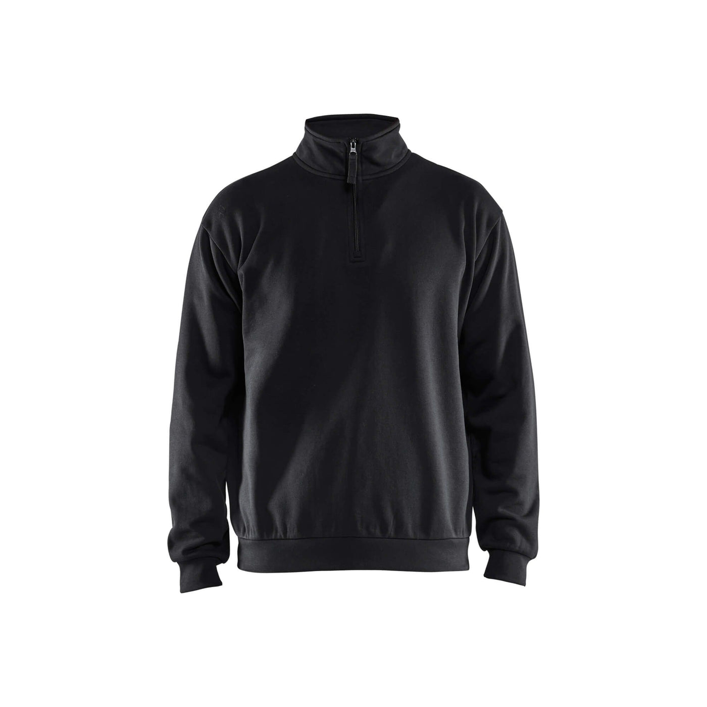 Blaklader 35871169 Sweatshirt Half-Zip Black Main #colour_black