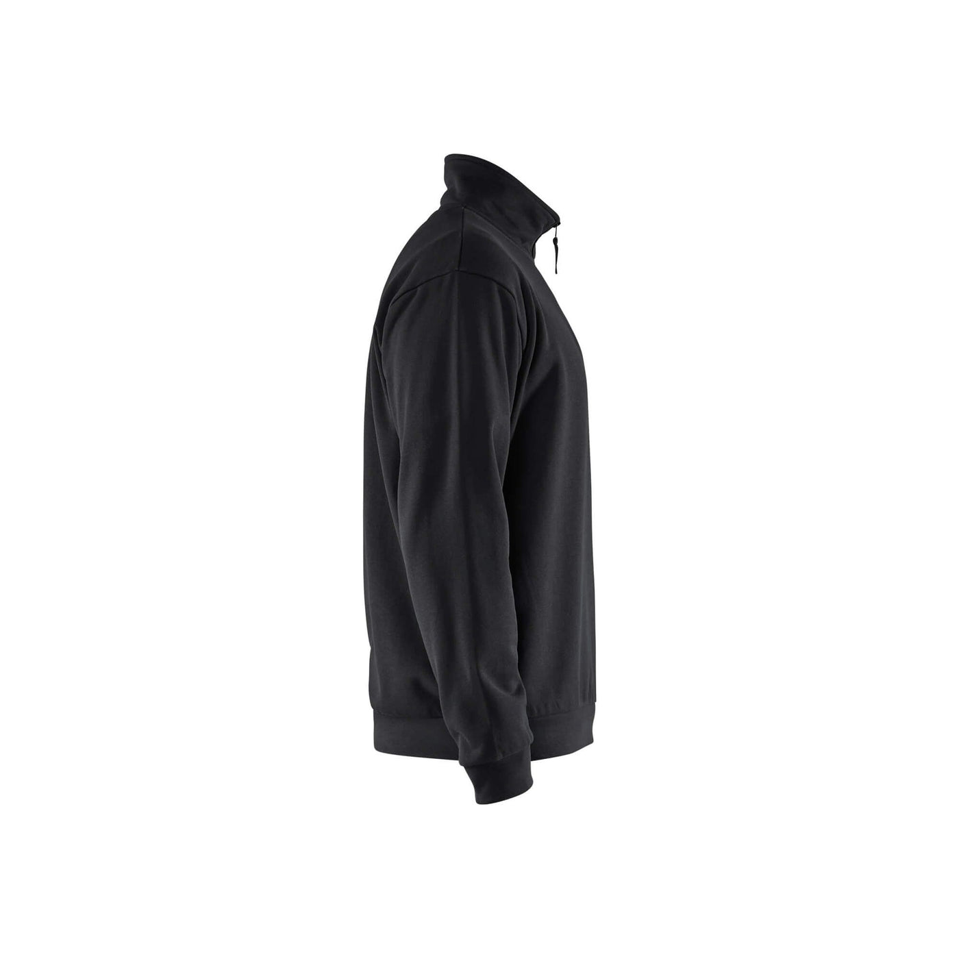 Blaklader 35871169 Sweatshirt Half-Zip Black Right #colour_black