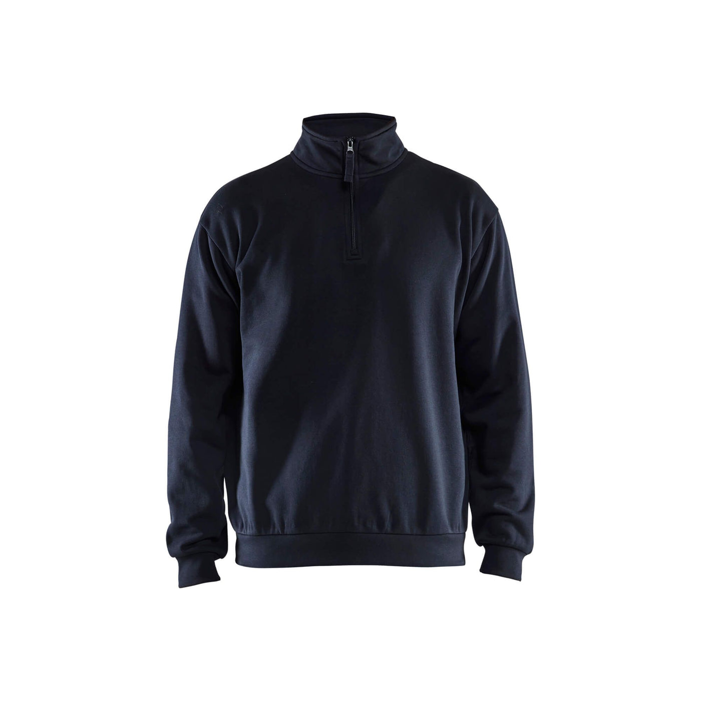 Blaklader 35871169 Sweatshirt Half-Zip Dark Navy Blue Main #colour_dark-navy-blue