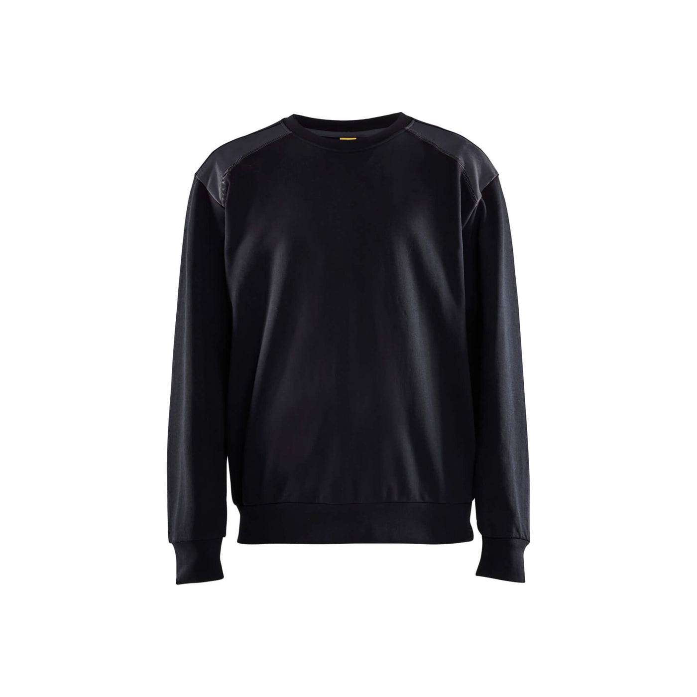 Blaklader Sweatshirt Round Neck Black/Mid Grey Main #colour_black-mid-grey