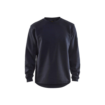 Blaklader 33351157 Sweatshirt With Pen Pocket Dark Navy Blue Main #colour_dark-navy-blue