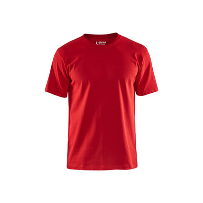 Blaklader 33021030 T-Shirt 10 Pack Red Main #colour_red