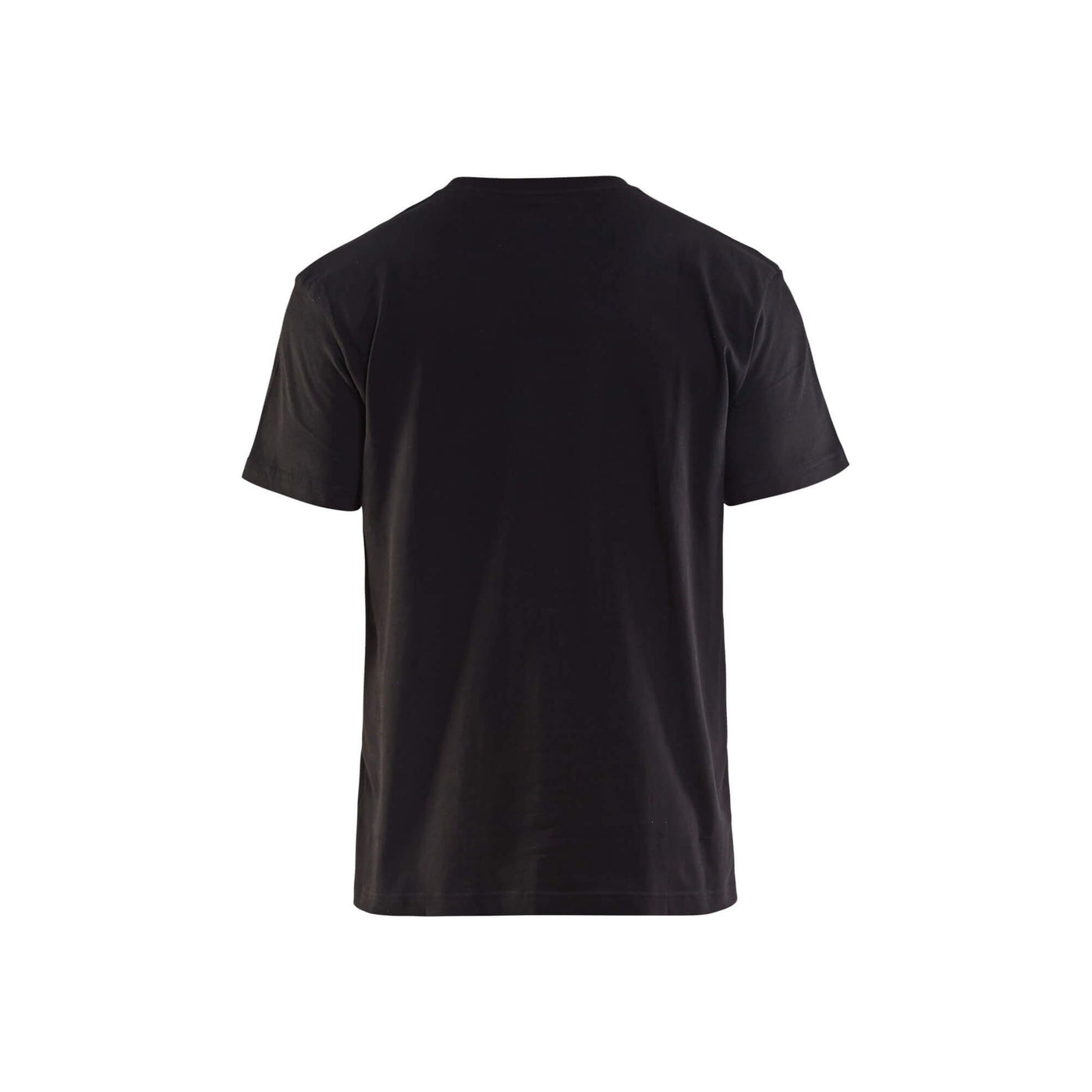 Blaklader 33791042 T-Shirt 2-Tone Cotton Black/Grey Rear #colour_black-grey