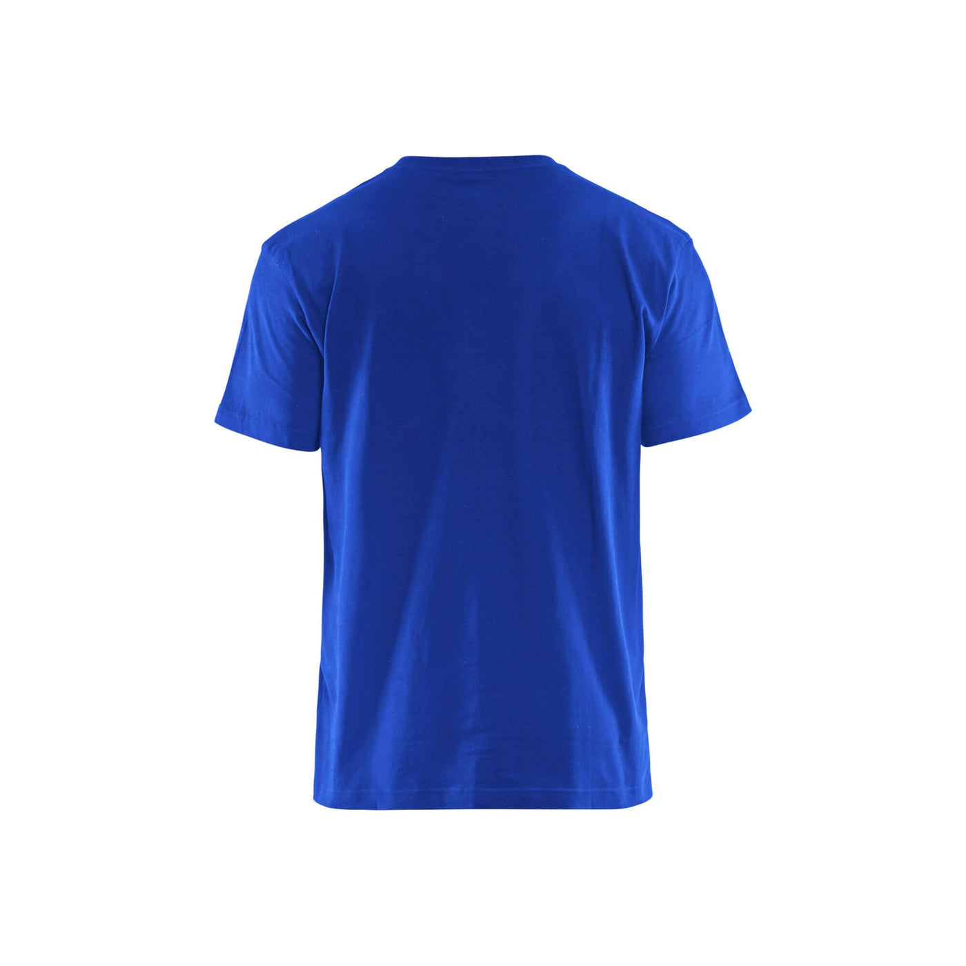 Blaklader 33791042 T-Shirt 2-Tone Cotton Cornflower Blue/Black Rear #colour_cornflower-blue-black