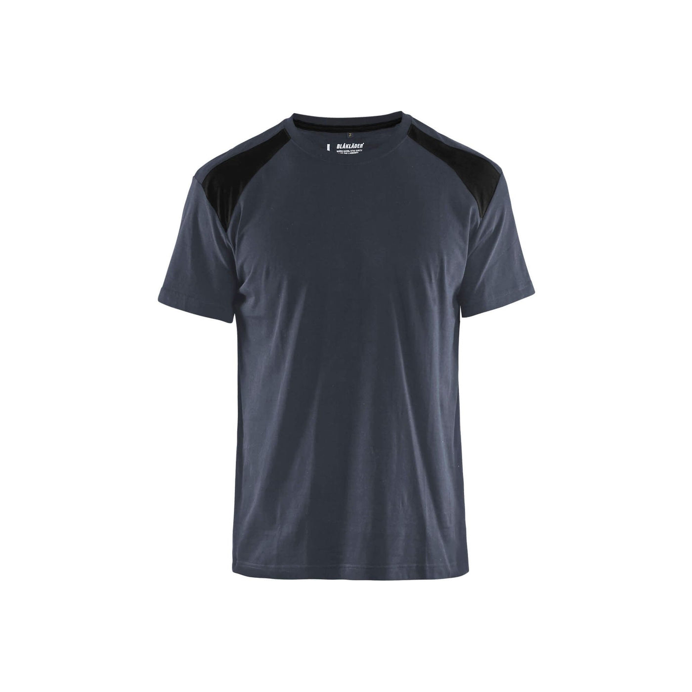 Blaklader 33791042 T-Shirt 2-Tone Cotton Dark Grey/Black Main #colour_dark-grey-black