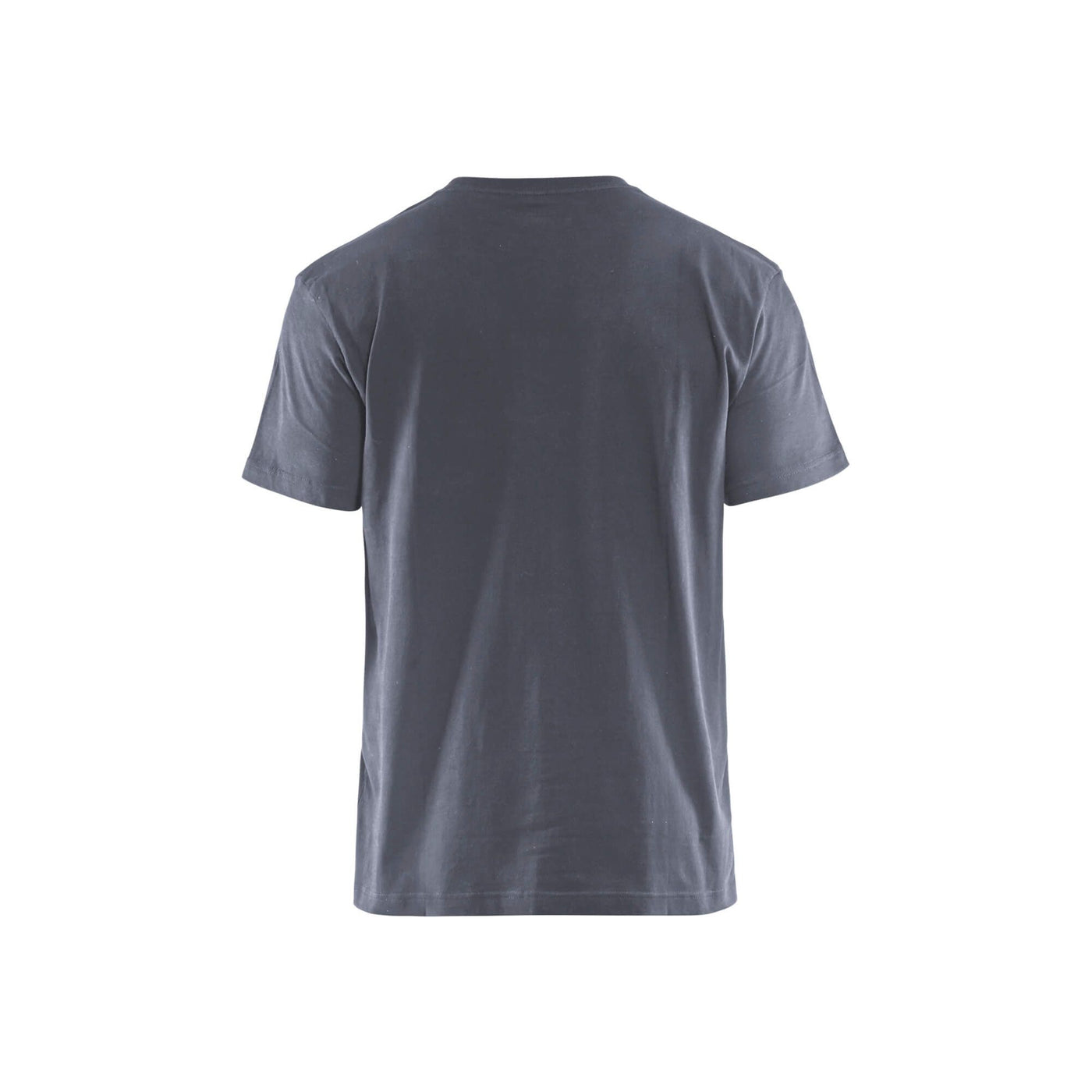 Blaklader 33791042 T-Shirt 2-Tone Cotton Grey/Black Rear #colour_grey-black