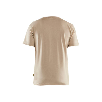 Blaklader 35311042 T-Shirt 3D Warm Beige Rear #colour_warm-beige