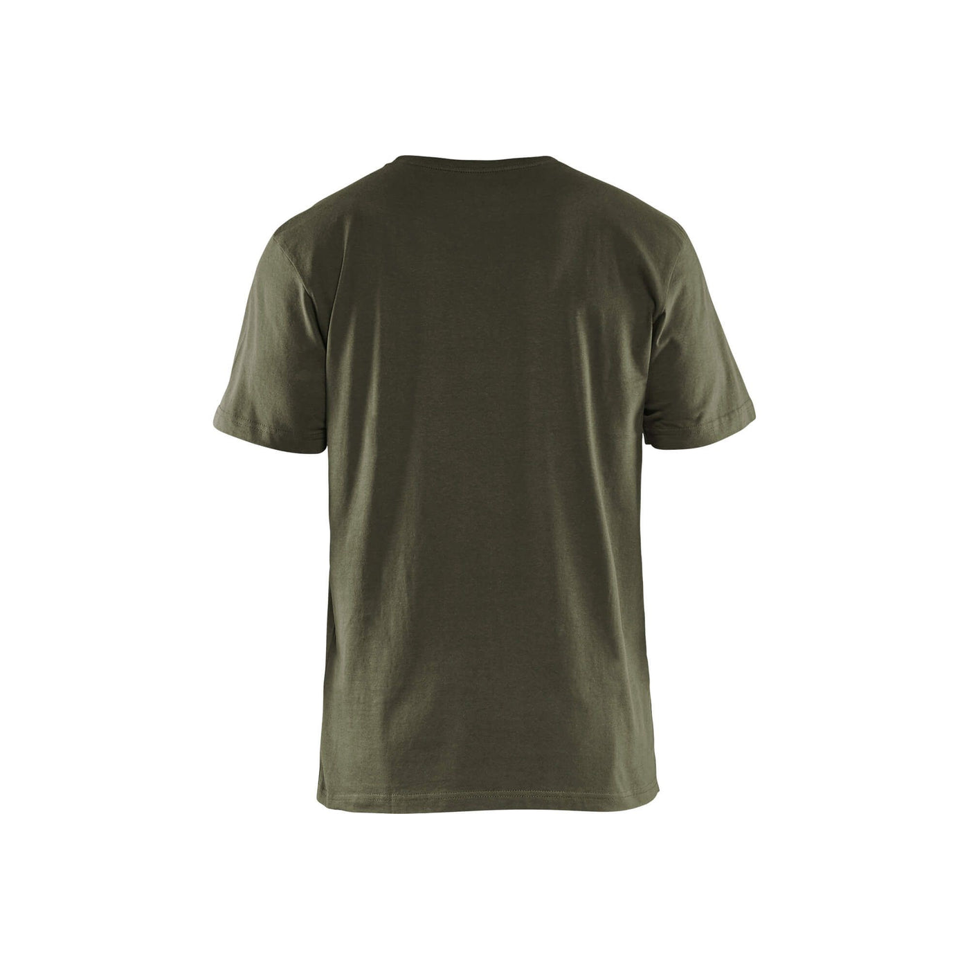 Blaklader 33251042 T-Shirt 5-Pack Army Green Rear #colour_army-green