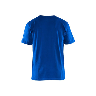 Blaklader 33251042 T-Shirt 5-Pack Cornflower Blue Rear #colour_cornflower-blue