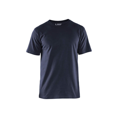 Blaklader 33251042 T-Shirt 5-Pack Dark Navy Blue Main #colour_dark-navy-blue