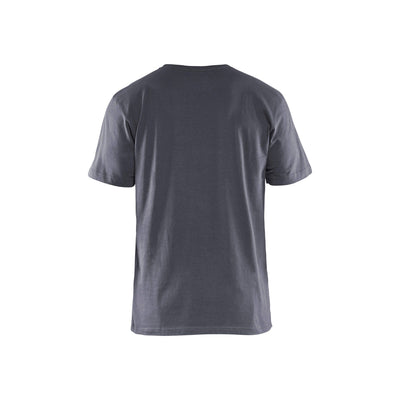 Blaklader 33251042 T-Shirt 5-Pack Grey Rear #colour_grey