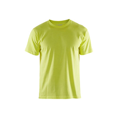 Blaklader 33251042 T-Shirt 5-Pack Hi-Vis Yellow Main #colour_yellow