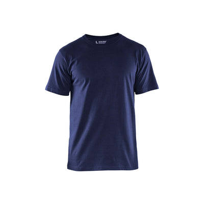 Blaklader 33251042 T-Shirt 5-Pack Navy Blue Main #colour_navy-blue