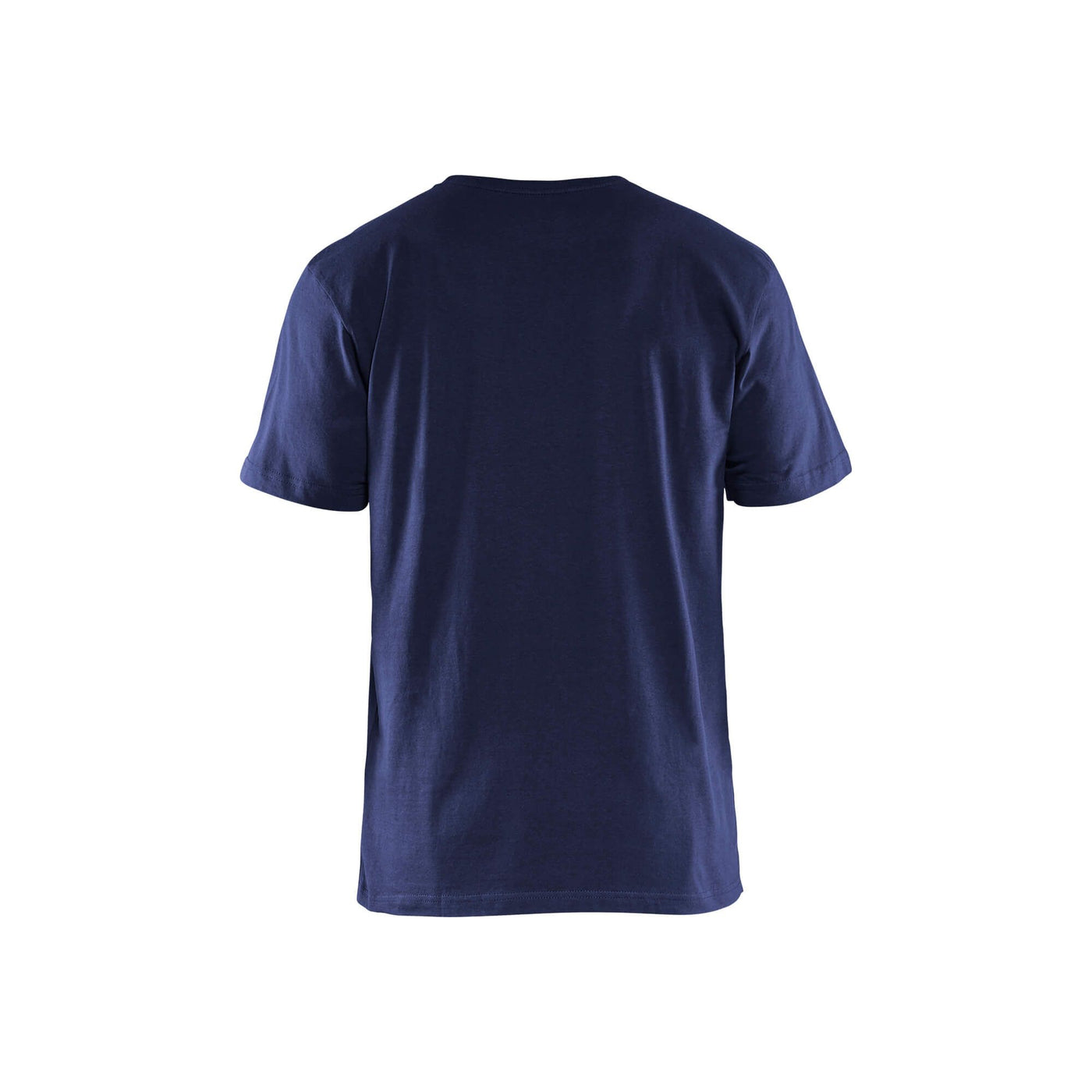 Blaklader 33251042 T-Shirt 5-Pack Navy Blue Rear #colour_navy-blue