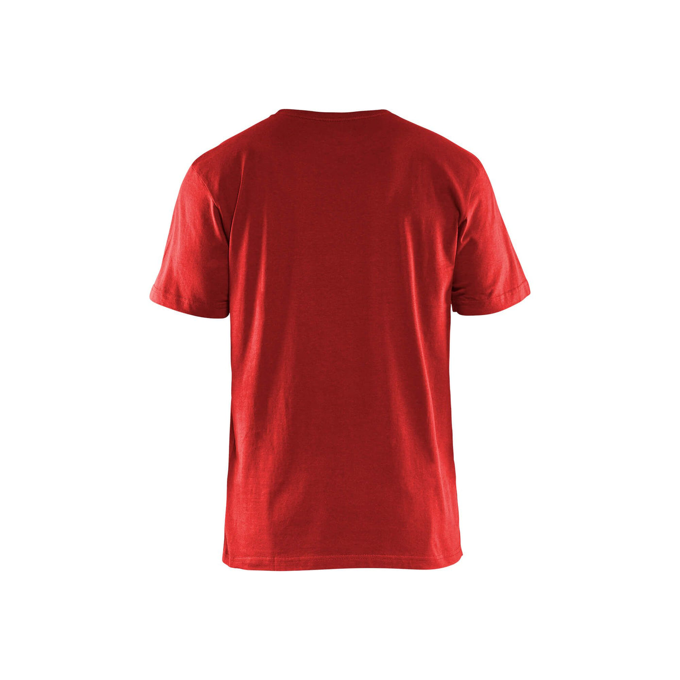 Blaklader 33251042 T-Shirt 5-Pack Red Rear #colour_red