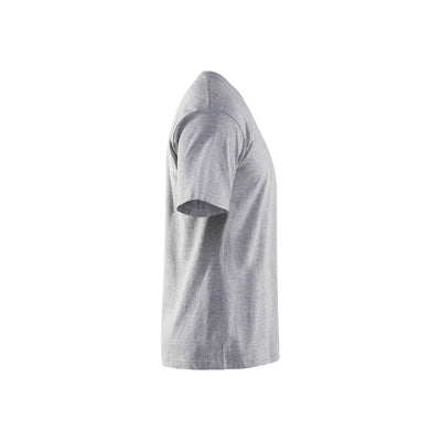 Blaklader 33251043 T-Shirt 5-Pack Grey Melange Right #colour_grey-melange