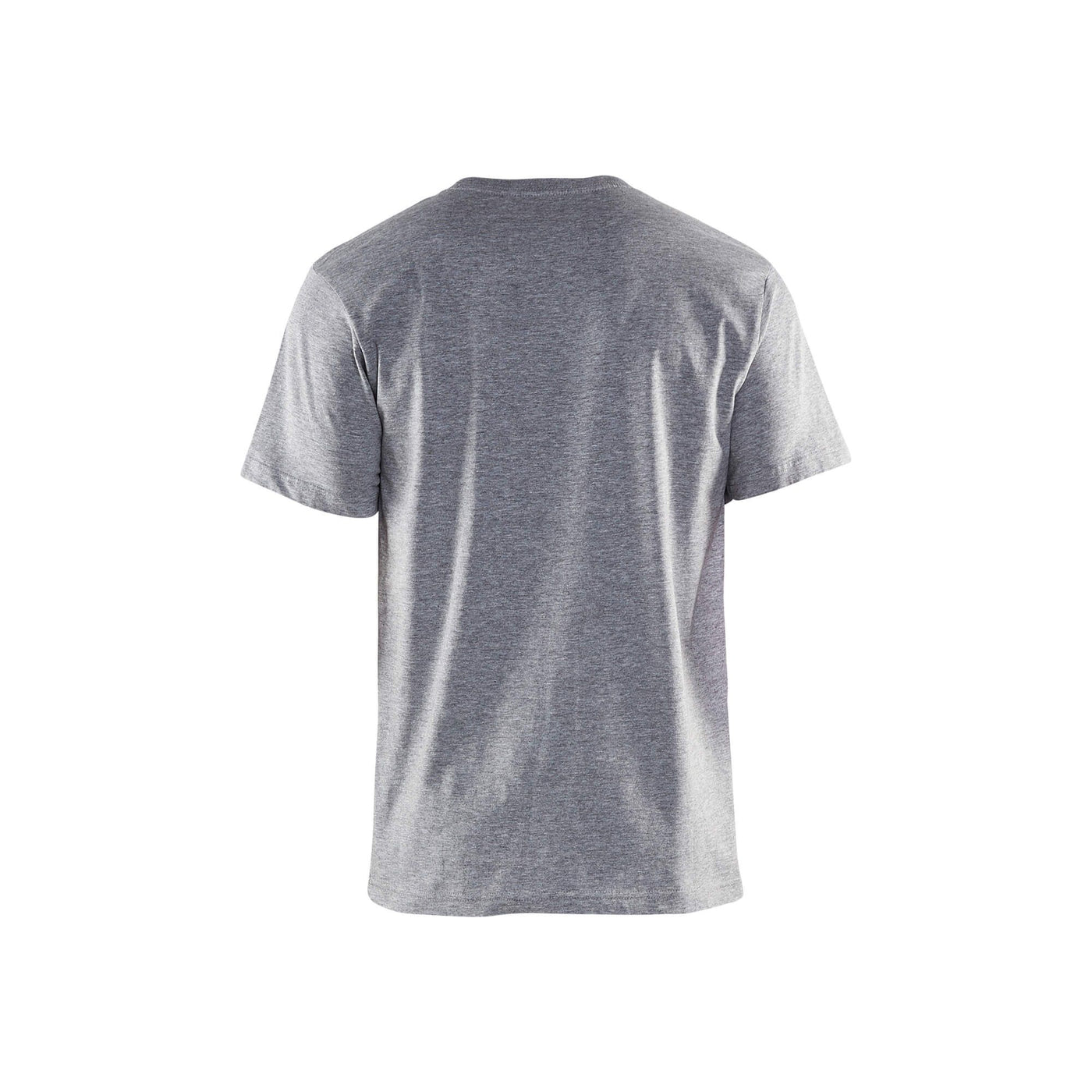 Blaklader 33251043 T-Shirt 5-Pack Grey Melange Rear #colour_grey-melange