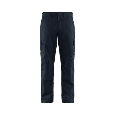 Blaklader 14481832 Trousers Knee-Pad Stretch Dark Navy Blue/Black Main #colour_dark-navy-blue-black