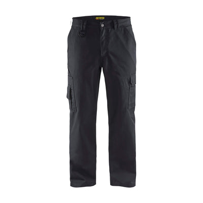 Blaklader 14071800 Trousers Leg Pockets Black Main #colour_black