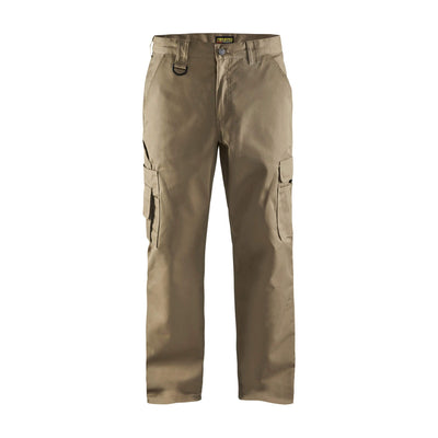 Blaklader 14071800 Trousers Leg Pockets Khaki Main #colour_khaki