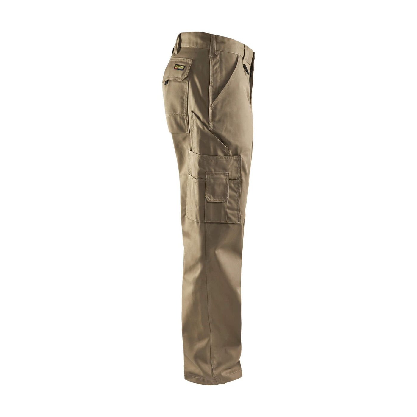 Blaklader 14071800 Trousers Leg Pockets Khaki Right #colour_khaki