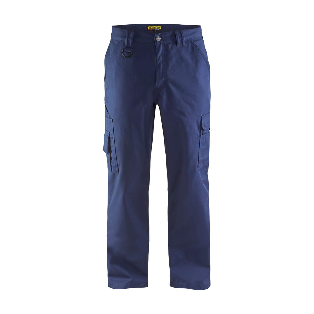 Blaklader 14071800 Trousers Leg Pockets Navy Blue Main #colour_navy-blue