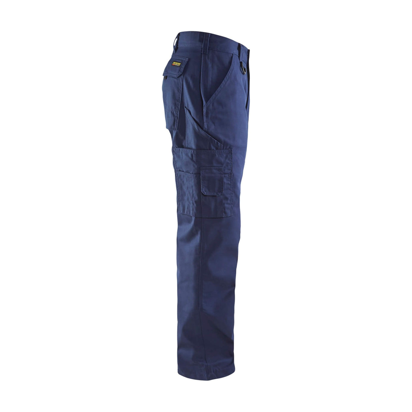 Blaklader 14071800 Trousers Leg Pockets Navy Blue Right #colour_navy-blue