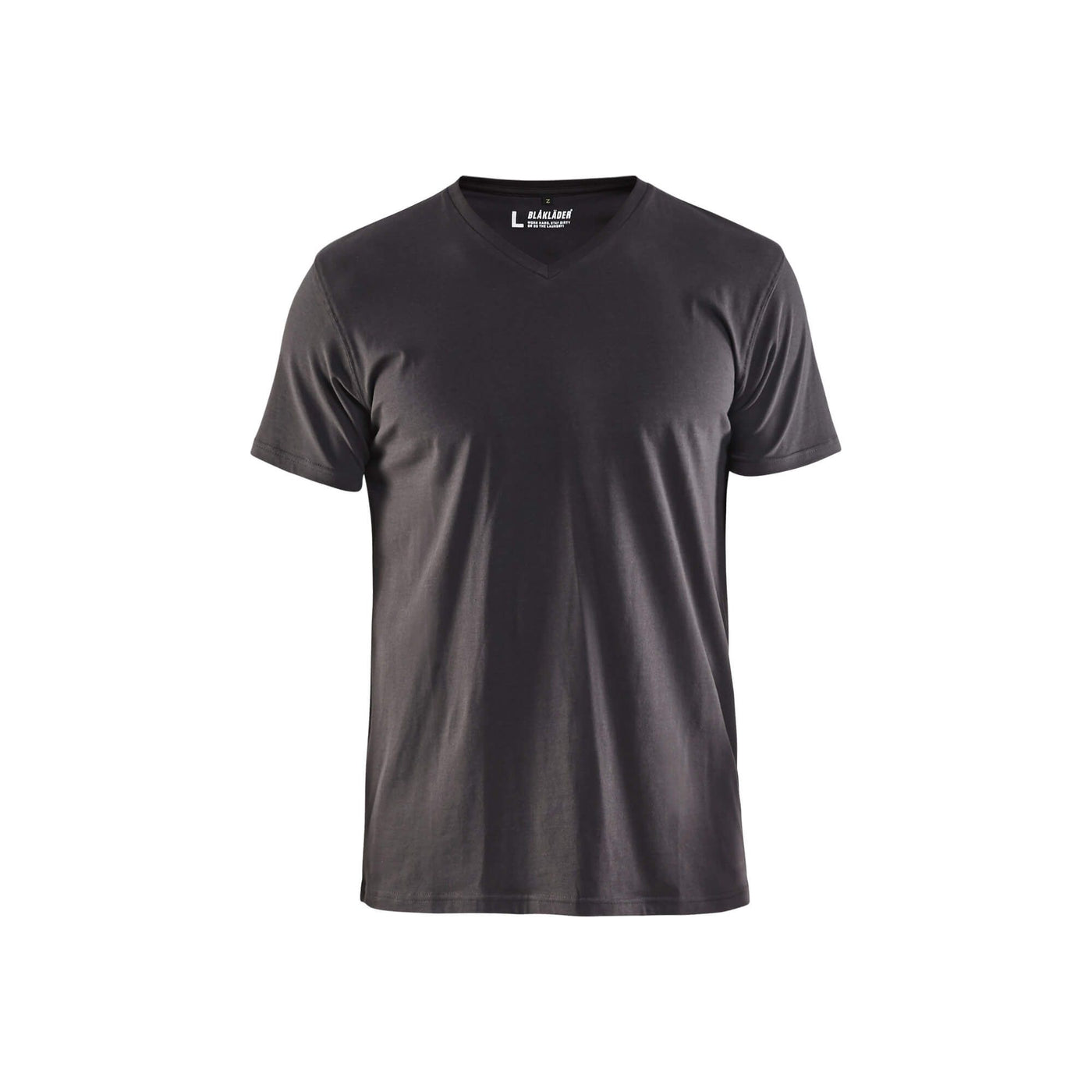 Blaklader 33601029 V Neck T-Shirt Dark Grey Main #colour_dark-grey