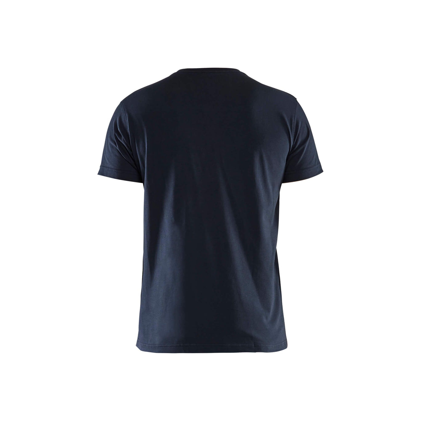 Blaklader 33601029 V Neck T-Shirt Dark Navy Blue Rear #colour_dark-navy-blue