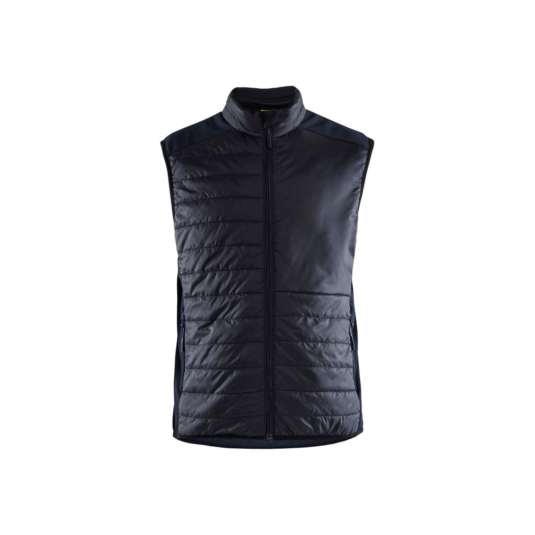 Blaklader Vest Warm Lined Black/Dark Navy Blue Main #colour_black-dark-navy-blue