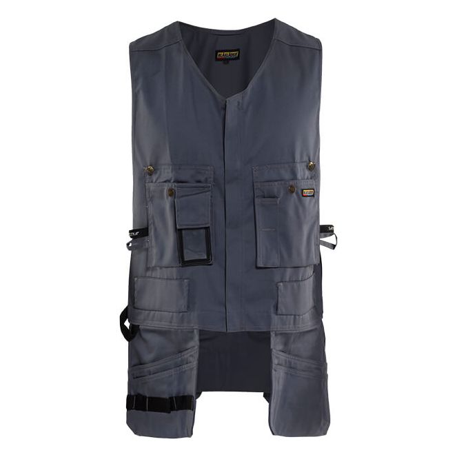 Blaklader 31051860 Waistcoat with Zip Grey Main #colour_grey