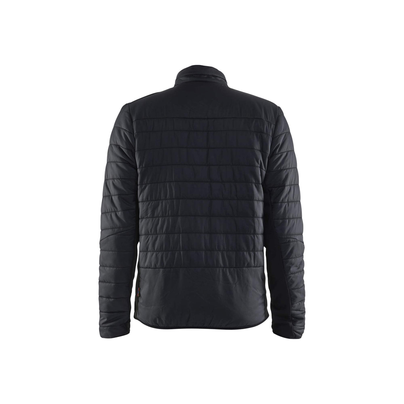 Blaklader 47102030 Warm-Lined Jacket Black/Dark Grey Rear #colour_black-dark-grey
