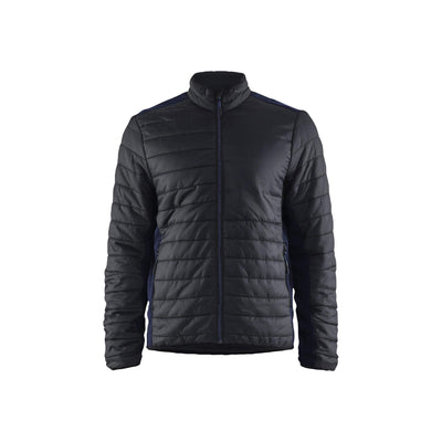 Blaklader 47102030 Warm-Lined Jacket Black/Dark Navy Blue Main #colour_black-dark-navy-blue