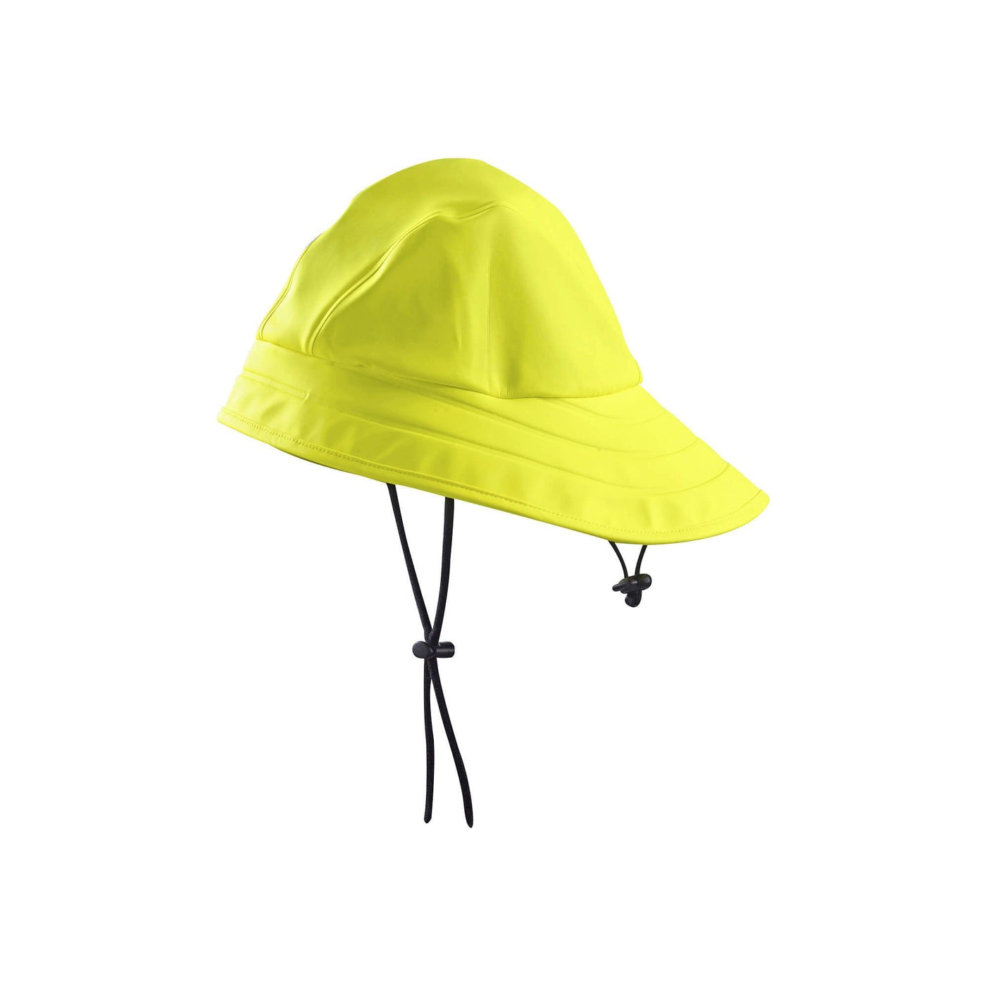 Blaklader 20092003 Waterproof Rain Hat Hi-Vis Yellow Rear #colour_yellow
