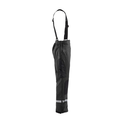 Blaklader 13052003 Waterproof Rain Trousers Black Right #colour_black