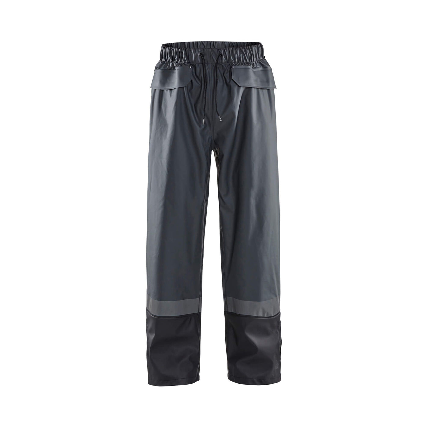 Blaklader 13222003 Waterproof Rain Trousers Dark Grey/Black Main #colour_dark-grey-black