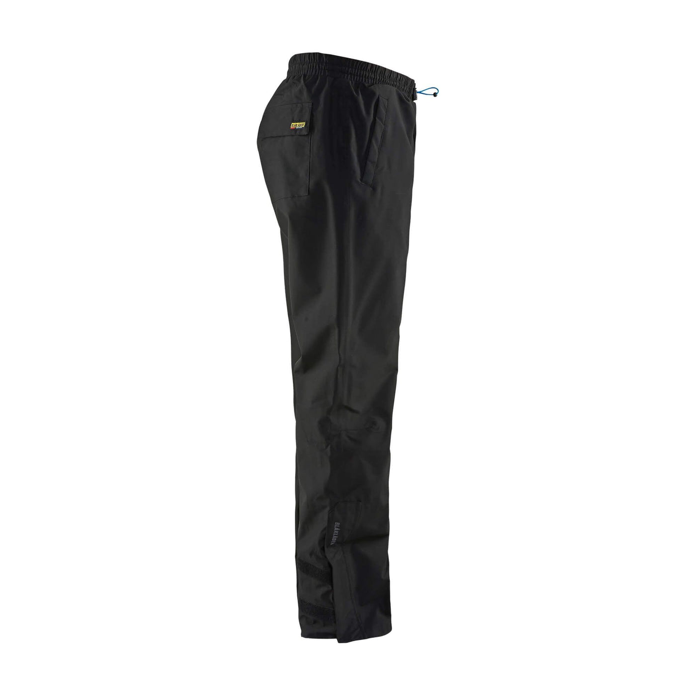 Blaklader 18661946 Waterproof Rain Trousers Black Right #colour_black
