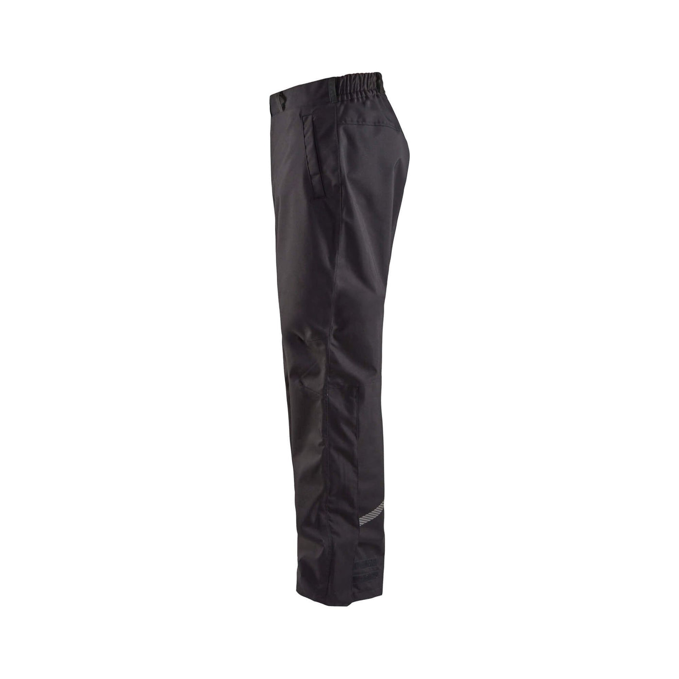 Blaklader 18901977 Waterproof Shell Trousers Black Left #colour_black